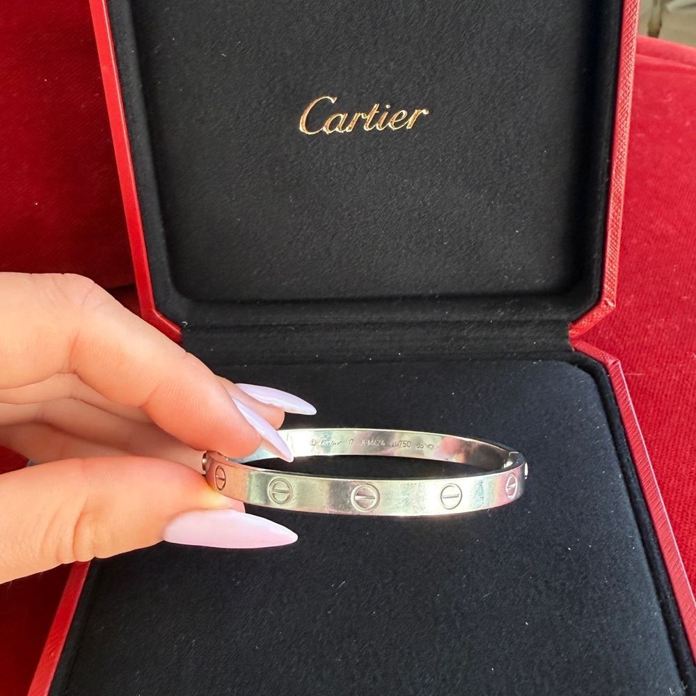 Authentic Cartier LOVE BRACELET, CLASSIC MODEL, 17 size. - Picture 11 of 16